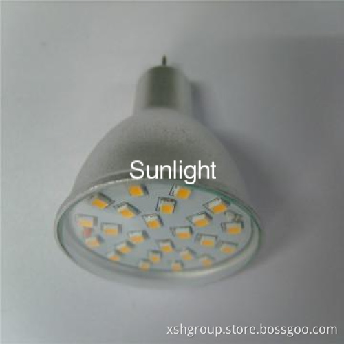 Hot selling MR16 SMD Spot Light SMD3520 GU5.3 AC/DC12V